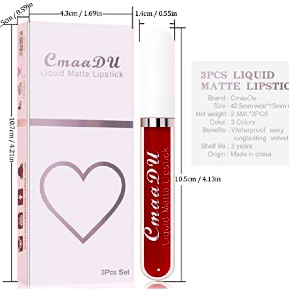 Liquid matte lipstick